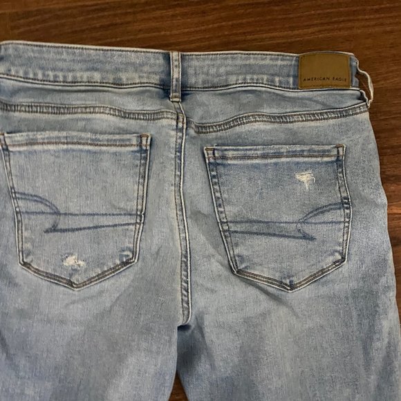 American Eagle Low-Rise Flare Size 8R - Picture 7 of 9